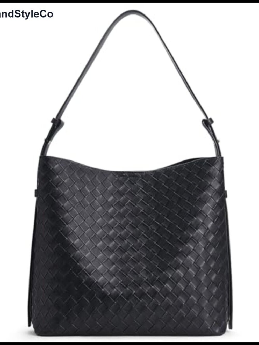 Woven Tote Bag for Women Large Capacity Shoulder Bag with Adjustable Strap